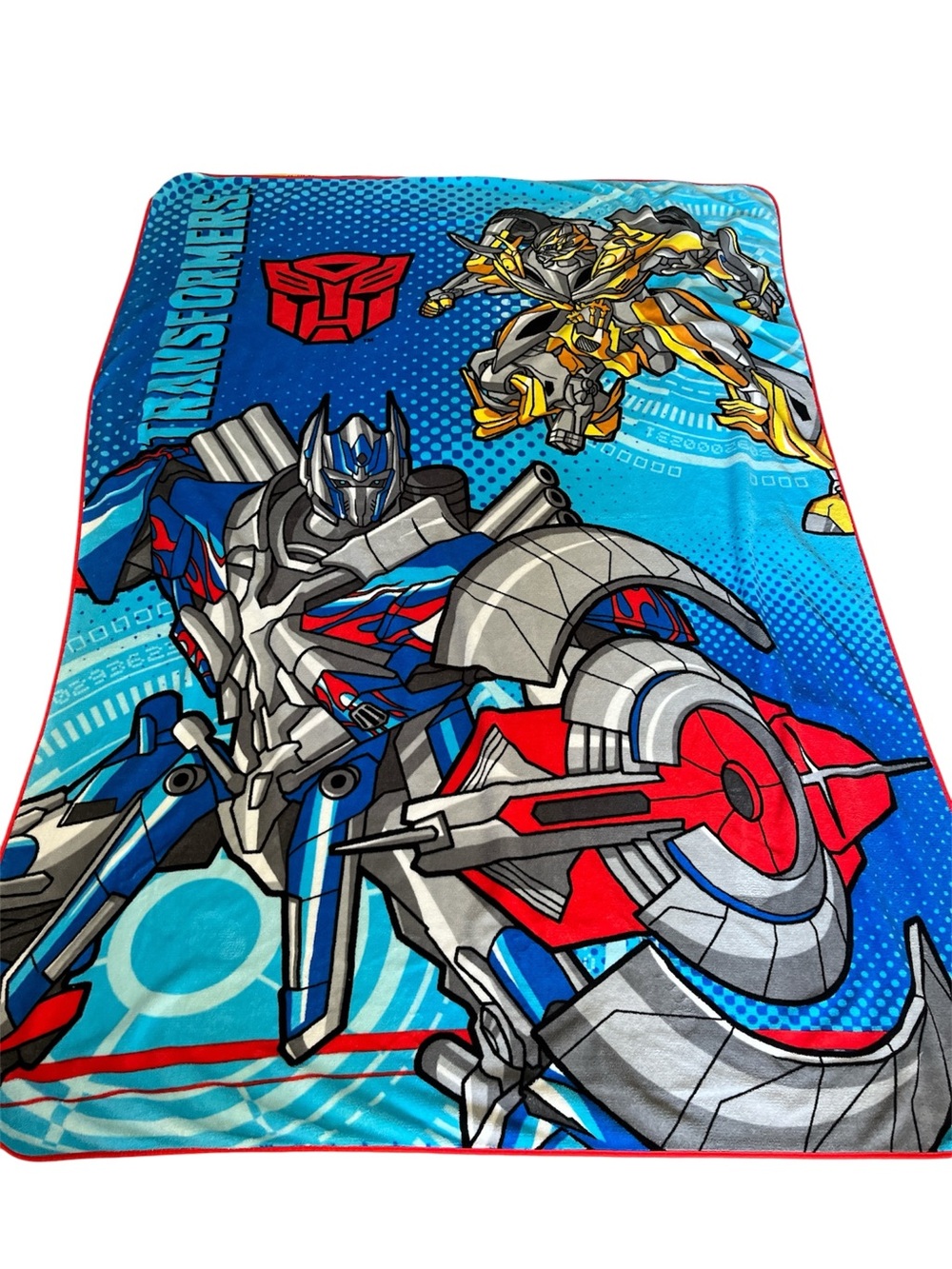 Transformers vintage Rare  Fleece blanket 60x80